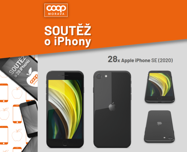 COOP Morava soutěž mobil iphone