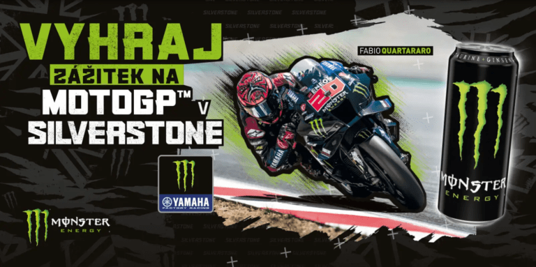 Monster energy – Vyhraj zážitek na MotoGP v Silverstone